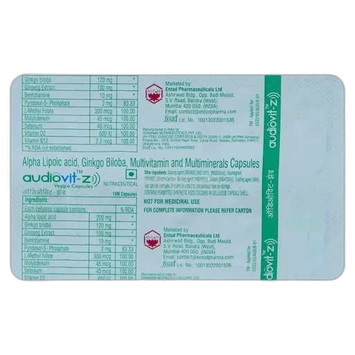 audiovit z capsule 10's